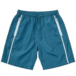 Conjunto de Pantalones Cortos y Sudadera con Capucha para Hombre, de Nailon Verde Marino, de Alta Calidad, con Logotipo Personalizado, Transpirable, Estilo Urbano - Product Image 4