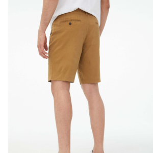 Shorts chino de golf pour hommes, personnalisés, en coton 100% léger, extensible, à devant plat, brodés, décontractés, vente en gros - Product Image 3