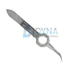 Pinzas Manuales de Alta Calidad Dynaintl para Trasplante Capilar FUE (Anguladas y Dentadas) Instrumentos de Cirugía Plástica con Certificación CE - Product Image 5