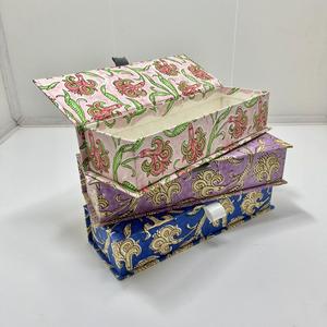 Handcrafted <b>wood</b> <b>block</b> and marble paper boxes offering elegant texture and artistic appeal for premium gifting and packaging - Product Image 5