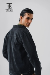 Chaqueta de Camarero de Manga Larga para Hombre, Nueva Moda de Invierno, Camisas de Cocinero para Barbacoa, Panadería, Restaurante, Bar, Chaqueta Vaquera de Invierno para Hombre - Product Image 5