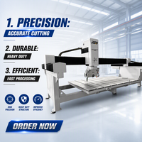 Machine de découpe de pierre CNC à 4 axes professionnelle RBB Machinery HQ 3220H certifiée CE 25 kW pour granit et marbre