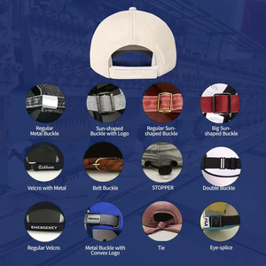 Casquette de baseball unisexe en coton, visière vert crème, réglable, respirante, décontractée, adaptée aux adultes, toutes saisons - Product Image 4