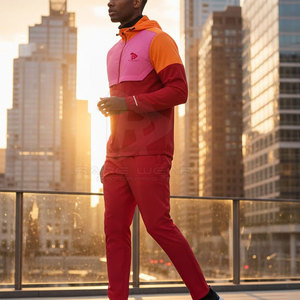 Traje cortavientos de alta calidad, de secado rápido y diseño ligero, para fitness, actividades al aire libre y uso en equipo. - Product Image 3