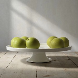 Base para Pastel de Piedra de Forma Irregular, Blanca, No Tóxica, Solo se Lava a Mano, 1 Pieza - Product Image 2