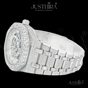 Premium Quality Moissanite Diamond <b>Watch</b> Elegant Jewelry Style <b>Watch</b> for Women Available At Best Market Price - Product Image 3