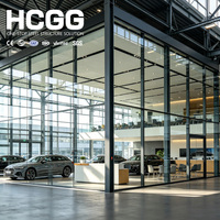 Fabricante de Edificios de Acero Prefabricados con Certificación CE ISO, Salas de Exhibición para Concesionarios de Autos 4S, Almacenes, Salas de Venta, Salas de Exhibición Metálicas