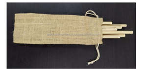 Pajita de Bambú Biodegradable al por Mayor, Tubo de Bebida de Madera Reutilizable de Alta Resistencia para Uso en Festivales Ecológicos - Product Image 5