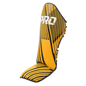 Protège-tibias et protège-pieds professionnels personnalisés pour Muay Thai, MMA, Kickboxing – Équipement d'entraînement de boxe durable avec fermeture auto-agrippante - Product Image 1