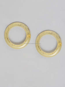 Modern & <b>Fashionable</b> Bohemian Style Classic <b>Hoop</b> <b>Earrings</b> with Large Pendant for Women-Anniversary & Wedding Engagement Jewelry - Product Image 3