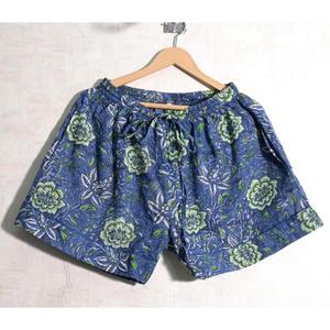 Ensemble de pyjama court en coton à imprimé floral pour femmes, doux et respirant, manches courtes, vêtements de nuit d'été - Product Image 4