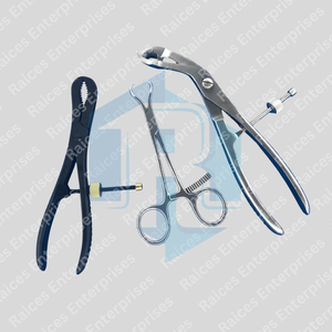 Juego de Retractores Quirúrgicos RAICES Enterprises, Instrumentos Ortopédicos Manuales de Acero Inoxidable, Certificación CC Clase I, 2 Años de Garantía Quirúrgica - Product Image 3