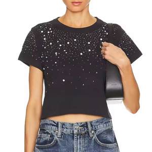 เสื้อยืดผู้หญิงสไตล์อินเทรนด์เสื้อยืดผ้านุ่มใส่สบาย - Product Image 6