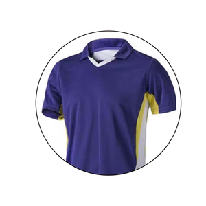 ชุดกีฬารุ่นล่าสุด ระบายอากาศได้ดี เสื้อโปโลคอวี 2 ชิ้น พร้อมกางเกงขาสั้นเข้าชุด - Product Image 3