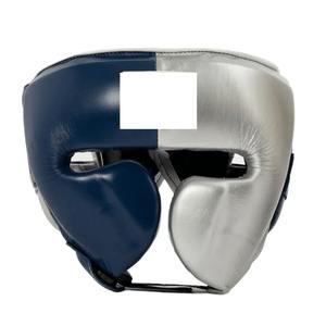 Meilleure Vente Prix de Gros Casque de Boxe Personnalisé en Cuir de Vachette 100% Authentique avec Protection des Joues - Product Image 4