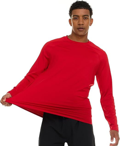 Mens Rash Guard <b>Surf</b> Swim Shirt Quick Dry Fabric Men Long Sleeve Compression Rash Guard Sports Shirt Mens Swim Shirt - Product Image 5