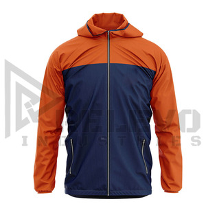 High Quality Men's Nylon Tracksuit Waterproof Windbreaker Jogging Sweat Suit With <b>Shorts</b> Outdoor Sports Windbreaker Tracksuit - Product Image 2