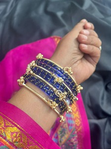 Classic glassFashion <b>Bangles</b> <b>Set</b> For Women Stylish <b>Bangles</b> Trendy Stackable <b>Bangles</b> Ladies Wrist Accessories Daily Wear Fashion - Product Image 3