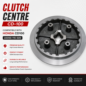 Conjunto de Cubo Central de Embrague para Motocicleta Compatible con CD100 22350-115-020 - Product Image 3