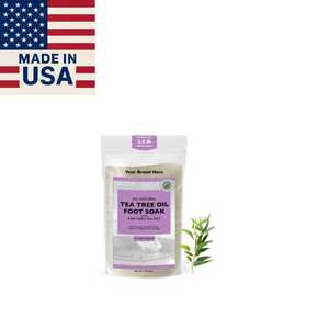 Aromasong Int. Polvo de Baño Orgánico con Aceite de Árbol de Té y Sal Cruda del Mar Muerto, Experiencia Relajante, Hecho en EE. UU., Modelo 262 - Product Image 1