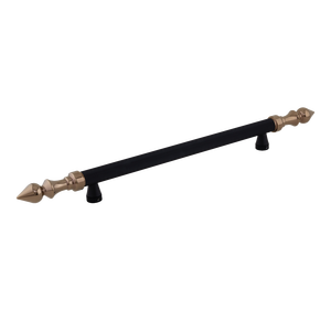 Aluminum Main <b>Door</b> Long Pull Handle Crane Design Silk <b>Black</b> PVD Gold Rose Gold Ornate Tip Entrance <b>Door</b> Hardware - Product Image 5
