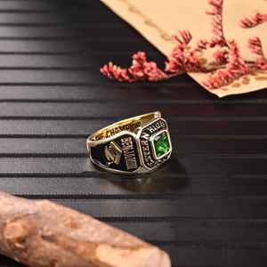 Anillo de Graduación Universitario Personalizado BOJ School Ring 046, Anillo de Colegio Secundario para Ella, con Piedra de Nacimiento, Plata 925, ¡Oferta! - Product Image 2