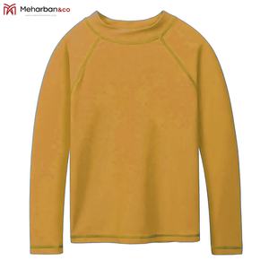 Protège-éruptions cutanées multicolores solides à manches longues pour hommes, nouveau, personnalisé, col ras du cou, Logo et conception, MMA, protection contre l'éruption cutanée, 2023 - Product Image 6