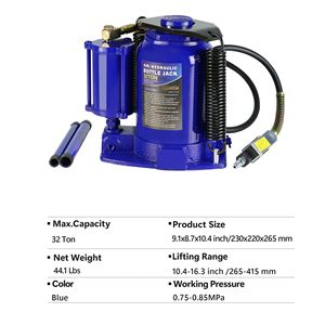 32 Ton idraulico Auto camion RV riparazione aria idraulica martinetti Auto-manuali pesanti per Auto martinetti - Product Image 3