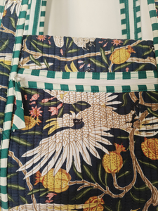 กระเป๋าผ้าฝ้ายลายทางเล็กน้ำหนักเบา 0.5 กก. ความจุ 20-35 ลิตร ยี่ห้อ Shree Balajee Garments พร้อมซิปและหูหิ้วคู่ เหมาะสำหรับการเดินทาง - Product Image 6