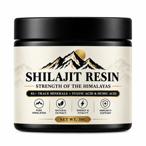 Résine de Shilajit de l'Himalaya de haute qualité OEM/ODM 30g 100% pure et naturelle, riche en acide fulvique pour soutenir l'énergie et la vitalité - Product Image 1