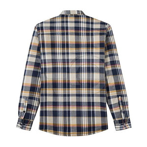 Camisas de Franela para Hombre, Casuales, de Algodón Suave, a Cuadros, de Manga Larga, Cómodas, con Botones, para Exteriores, Modernas, para Trabajo - Product Image 2