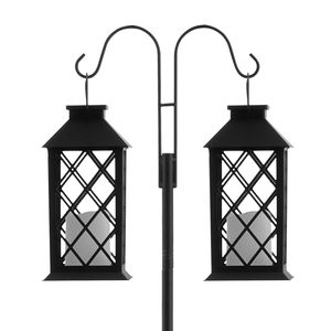 Set da 8 Ganci Doppi da 92 Pollici per Carichi Pesanti, Pali Spessi 3/4 Pollici per Mangiatoie da Giardino, Accessori per Appendere Cestini per Uccelli - Product Image 6