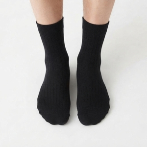 <b>Men</b> Knee High <b>Long</b> <b>Socks</b> Ribbed Stretch Knit <b>Socks</b> Soft Comfortable Casual Wear Custom Logo Wholesale Supplier - Product Image 5