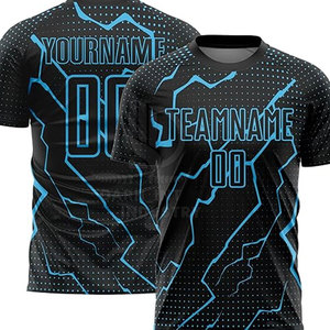 Dernier design, nouveau style, uniforme de football respirant imprimé par transfert thermique, qualité supérieure, couleur unie, 100% polyester, en vente - Product Image 4