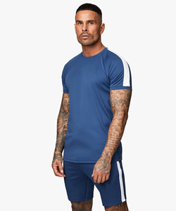 Conjunto Deportivo de Dos Piezas Tejido Vintage para Hombre, Verano, Playa, Pantalones Cortos y Camiseta, con Servicio OEM - Product Image 3