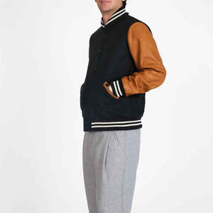 Custom Varsity <b>Jacket</b> <b>Men</b>’s Letterman <b>Jacket</b> <b>Baseball</b> Bomber <b>Jacket</b> College Streetwear <b>Jacket</b> OEM ODM Wholesale Manufacturer - Product Image 5