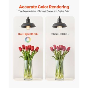 Paquete de 6 Bombillas LED A19 de Filamento Estilo Edison, Regulables, 4.5W, 450 Lúmenes, 2700K, Blanco Cálido, Base E26 - Product Image 3