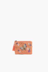 Elegant Beaded Coin Purse for Women Handmade Luxury Small Pouch with Detailed <b>Bead</b> Embroidery Fashionable Accessory - Product Image 3