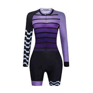 Maillot de cyclisme personnalisé de haute qualité, design spécial, combinaison de cyclisme une pièce respirante, kit de vêtements de vélo de route - Product Image 5