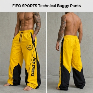 Pantalon de survêtement coupe-vent pour homme, pantalon de sport personnalisé, léger, respirant, vêtements de performance pour la course à pied, l'entraînement et les activités de plein air - Product Image 5