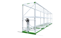 Système d'agriculture verticale modulaire - Étagère hydroponique mobile multicouche Reinfa au prix d'usine - Pour la laitue et les fraises