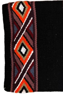 Couverture de selle en laine de Nouvelle-Zélande la plus vendue équipement d'équitation équestre occidental de qualité supérieure conception personnalisée cheval en cuir - Product Image 3