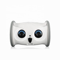 Vente en gros Jouet intelligent automatique amélioré pour animaux de compagnie Robot hibou interactif Wifi avec caméra vidéo Hd 1080p Fournitures pour animaux de compagnie chien chat
