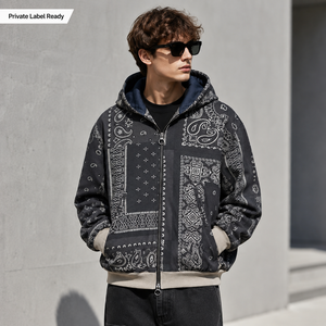 Sweat à capuche personnalisé 2026 en coton biologique 100 %, style décontracté, qualité supérieure, design numérique en silicone – Créez votre propre sweat à capuche personnalisé - Product Image 3