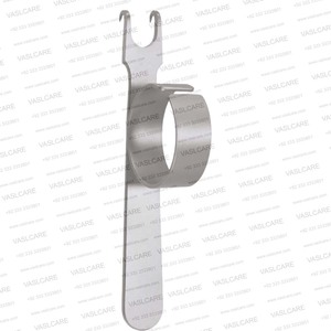 Retractor de punta de dedo con doble gancho de 8mm y 10mm, estilo dedal Kilner Alar Millard, instrumento quirúrgico para rinoplastia y punta nasal - Product Image 5