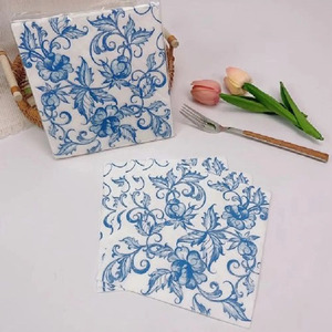 Soft Virgin Wood Pulp 3 Ply Absorbent 8 <b>Fold</b> High Quality Disposable <b>Table</b> Napkins - Product Image 6