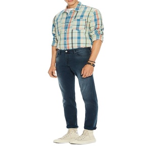 OEM กางเกงยีนส์ผู้ชายขนาดใหญ่พิเศษทรงสลิมฟิต, กางเกงยีนส์รัดรูปผ้ายืดสุดๆสำหรับผู้ชายแฟชั่น - Product Image 1