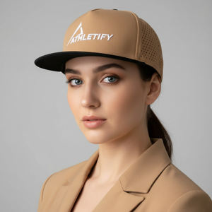 Gorra de Béisbol Ajustable Athletify BU-C001, Fabricación Personalizada, Carcasa Suave, Transpirable, para Deportes, Gimnasio y Running - Product Image 1