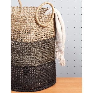 Crafted Home Seagrass Decorative <b>Basket</b> Handmade <b>Storage</b> <b>Basket</b> Wholesale eco-friendly Made in Vietnam - Product Image 3