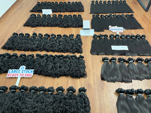Extensiones de Cabello Vietnamita Virgen de Primera Calidad, Ondulado/Liso Natural, 22-28 Pulgadas, Color Natural de Fábrica, 100% Cabello Vietnamita Virgen - Product Image 3